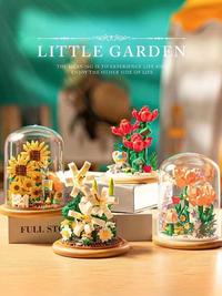 Gambar miniature building block flower ornament gift brick bunga - lily dari Big Wind Shop 2 undefined 4 Tokopedia