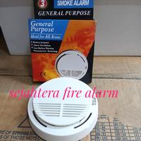 Gambar SMOKE DETECTOR BATTERY BATERAI MODEL SS-168 MURAH ALARM dari Sejahtera Fire Alarm undefined 1 Tokopedia