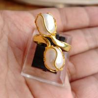 Gambar Cincin Mutiara Ikat Lapis Emas 24k dari Mitra86 undefined 5 Tokopedia
