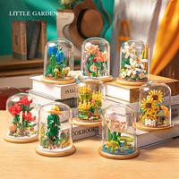 Gambar miniature building block flower ornament gift brick bunga - lily dari Big Wind Shop 2 undefined 1 Tokopedia