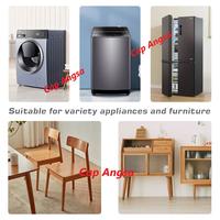 Gambar 1 pcs Tatakan alas kaki mesin cuci anti getar dengan pengaturan tinggi adjustable height washing machine foot pad dari Cap Angsa undefined 5 Tokopedia