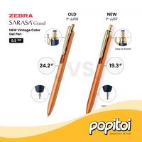 Gambar Zebra Sarasa Grand Vintage 0.3 0.5 mm Retro Color Gel Pen Pulpen Bolpoin Luxury - B, 4 dari Popitoi undefined 2 Tokopedia