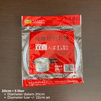 Gambar Karet Seal Panci Presto Pressure Cooker Ukuran 18 20 22 24 26 28 30 32 - 30cm dari Valiant Electronics TOP undefined 4 Tokopedia