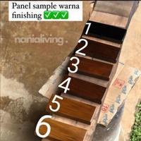 Gambar daun pintu kayu jati minimalis kusen pintu modern jati dari Nania Living Official undefined 3 Tokopedia