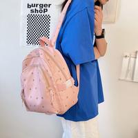 Gambar GUDANG TAS -Ransel remaja IMPORT flowery backpack pink tas gendong - Biru dari TOKO CANTIK BERSAMA_NEW undefined 2 Tokopedia