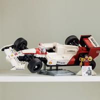 Gambar LEGO ICONS Mclaren MP4/4 & Aryton Senna dari Toko Mainan Mewah undefined 3 Tokopedia