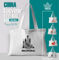 Gambar Souvenir Tas, Totebag oleh - oleh khas China, Tiongkok, Beijing - GAMBAR 5 dari rajapress13 undefined 1 Tokopedia
