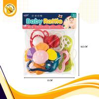 Gambar Mainan kerincingan baby rattle isi 6 pcs mainan bayi - new rattle 6pcs dari Modal Jempol Official undefined 1 Tokopedia