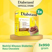 Gambar NSD62- Diabetasol Jumbo Chocolate 950g - 3 Pcs dari novitashanda undefined 1 Tokopedia