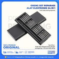 Gambar Obeng Set Reparasi Handphone Laptop Aluminium 24 in 1 dari Pedagang Remote_NEW undefined 1 Tokopedia
