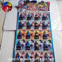 Gambar Lego ROBOMAN SUPER SOLDIER di jual Lembaran isi 20 Pc dari Nina Cimanggis undefined 1 Tokopedia