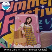 Gambar Photo Card JKT48 X Anteraja Original (Christy) dari Toko Bang Iman Beo undefined 1 Tokopedia
