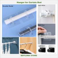 Gambar Hanger for Curtain Rod Gantungan Tirai Fleksibel - bracket sabit dari BayLuNa undefined 1 Tokopedia