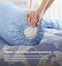 Gambar Kintakun DLuxe New Edition Bed Cover Set SPREI FITTED Uk. 180x200 TINGGI 25 cm - Zalika dari Home Klik undefined 3 Tokopedia