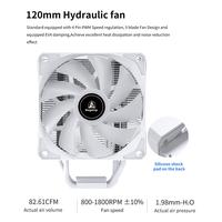 Gambar AIR Cooler Segotep Frozen Tower T6 Black ARGB Single Tower Air Cpu dari Das Technology undefined 4 Tokopedia