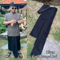 Gambar set kamen udeng khas bali - Putih dari Andira Bali Busana undefined 2 Tokopedia