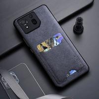 Gambar Case Asus ROG Phone 8 / 8 Pro Vintage Card Leather Case - Black dari Jaya Case STORE undefined 2 Tokopedia