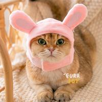 Gambar PURRJOY Korea Animal Pet Cat Hat / Topi Penutup Kepala Kucing - Blue dolphin, L dari PurrJoy undefined 5 Tokopedia