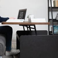 Gambar Coffee Table Lift Up Meja Lipat Naik Turun Engsel Hidrolik Extention - Sprung dari Momen Hati undefined 5 Tokopedia