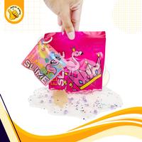 Gambar Flaminggo Slime dengan Glitter dan surprise Jelly di dalam / Satisfying Slime dari Modal Jempol Official undefined 5 Tokopedia