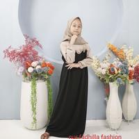 Gambar gamis anak perempuan nurpa bahan crinkle usia 3-12 tahun - lilac, 5-6 tahun dari nur fadhila fashion undefined 1 Tokopedia