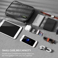 Gambar Tas / Pouch Organizer Aksesoris UGREEN Storage / Hand Bag Double Layer - Gray dari Rizky Part SDA undefined 3 Tokopedia