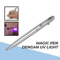 Gambar PEN TINTA RAHASIA INVISIBLE Pen DENGAN UV LIGHT dari Dolca ID undefined 1 Tokopedia