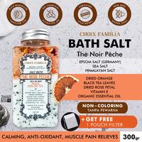 Gambar READY - Choix Familia Bath Salt Black Tea Peach Orange Garam Mandi - 300 gram dari juugobox15 undefined 2 Tokopedia