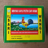 Gambar MINYAK KAYU PUTIH CAP AYAM PJ SARI WANGI MEDAN 白树油 棉兰 - 40 ML, TIDAK MAU dari TOENAS SOEKSES undefined 1 Tokopedia
