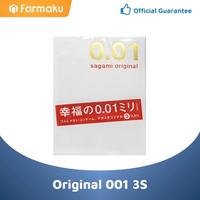 Gambar Sagami Original 0.01 Isi 3 - Kondom Tipis - Alat Kontrasepsi dari Farmaku undefined 1 Tokopedia