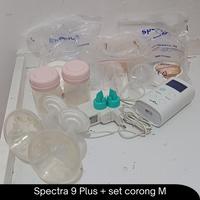 Gambar Pompa ASI Spectra 9 Plus + Set Corong M + Kindmade Valve Tosca dari cushionlicious undefined 1 Tokopedia