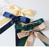 Gambar 2.5CM PREMIUM LONG SOLID COLOR DOUBLE RIBBON BOW KNOT HAIR CLIP GIRLY FAIRY HAIR ACCESSORIES AKSESORIS RAMBUT PITA PANJANG KLASIK KPOP KOREA KOREAN HIGH QUALITY JENNIE BLACKPINK STYLE AKSESORIS PITA RAMBUT PANJANG ANAK DEWASA WANITA JEPIT JEPITAN ALIGATOR - Hitam dari tata rambut undefined 5 Tokopedia