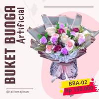 Gambar Buket Bunga Artificial Mawar Buket Wisuda Wedding Kado Ulangtahun spesial Buket Besar - BBA-03 dari VOLSHOP JOGJA undefined 1 Tokopedia
