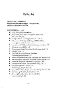 Gambar Buku Kitab Al Hikam Terjemahan Original Syaikh Ibnu Athaillah As Sakandari Kitab Tasawuf Sepanjang Masa - Terjemah AlHikam Syekh Ibn Athoillah Al Iskandari ORI Turos Pustaka dari Yafazaka Toko Buku undefined 4 Tokopedia