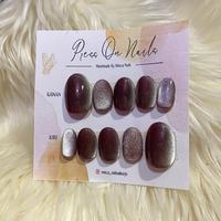 Gambar Kuku Palsu || Press On Nails - Short Almond, XS dari Mecca_Nails undefined 1 Tokopedia