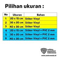 Gambar Sign Rambu K3 Wajib Menggunakan Hairnet - 20x15 cm dari Safety Poster K3 Indonesia undefined 2 Tokopedia