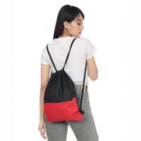 Gambar Tas Serut Zipper Pria Wanita Anti Air String Bag Polos Drawstring Bag Tas Sekolah Tas Sepatu Bola - ARMY dari AdeevaRa undefined 3 Tokopedia