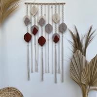 Gambar MACRAME WALL HANGING HIASAN DINDING HOME DECOR dari The Art Of Macrame undefined 1 Tokopedia
