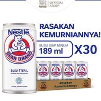 Gambar EF BEAR BRAND Susu Kaleng Susu Beruang Susu Steril 30x189ml dari Laris Baking Mart undefined 1 Tokopedia