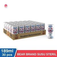 Gambar EF Bear Brand Susu Steril 189ml (1 dus/30 pcs) dari Laris Baking Mart undefined 1 Tokopedia