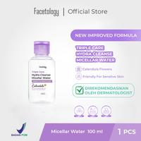 Gambar FACETOLOGY TRIPLE CARE HYDRA CLEANSE ACNE CALM MICELLAR WATER 100 ML PEMBERSIH WAJAH - ACNE CALM dari WIN SHOP SOLO undefined 1 Tokopedia