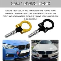Gambar Towing Hook Universal Towing Derek Aluminium Untuk Mobil Jepang - Hitam dari Adi-Star_NEW undefined 5 Tokopedia