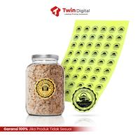 Gambar Stiker Label Produk Kemasan Minuman Makanan - Sticker Gold A3 - Gold Doff, Kiss + Die Cut dari twindigital.id undefined 5 Tokopedia