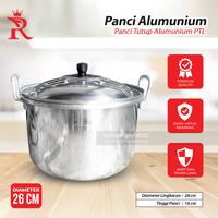 Gambar Panci Alumunium Tutup 26 cm Panci Masak Komodo dari Rajawali Perabot undefined 1 Tokopedia