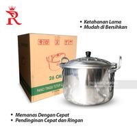 Gambar Panci Alumunium Tutup 26 cm Panci Masak Komodo dari Rajawali Perabot undefined 3 Tokopedia