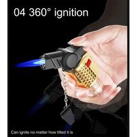 Gambar Torch Butane Gas Lighter Blue Flame Windproof Adjustable - FOCUS F151 - Hitam dari BudgetGadget undefined 4 Tokopedia