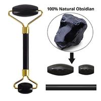 Gambar Giok Hitam Alat Pijat Wajah Facial Roller + Gua Sha + Pouch (1 Set) dan Metal Sudah Anti Karat dari SUDIMAMPIRCOM undefined 4 Tokopedia