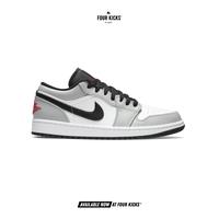 Gambar Nike Air Jordan 1 Low Light Smoke Grey Mens - 100% ORIGINAL RESMI - 40 dari FOUR KICKS undefined 5 Tokopedia