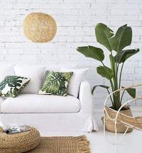 Gambar Bali Vibes Pillow / sarung bantal sofa daun - daun 05 dari SAVO Home & Living undefined 4 Tokopedia