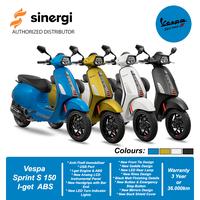 Gambar VESPA SPRINT S 150 I-GET ABS - BOGOR - BlackConvin2025 dari Vespa Sinergi_NEW undefined 1 Tokopedia